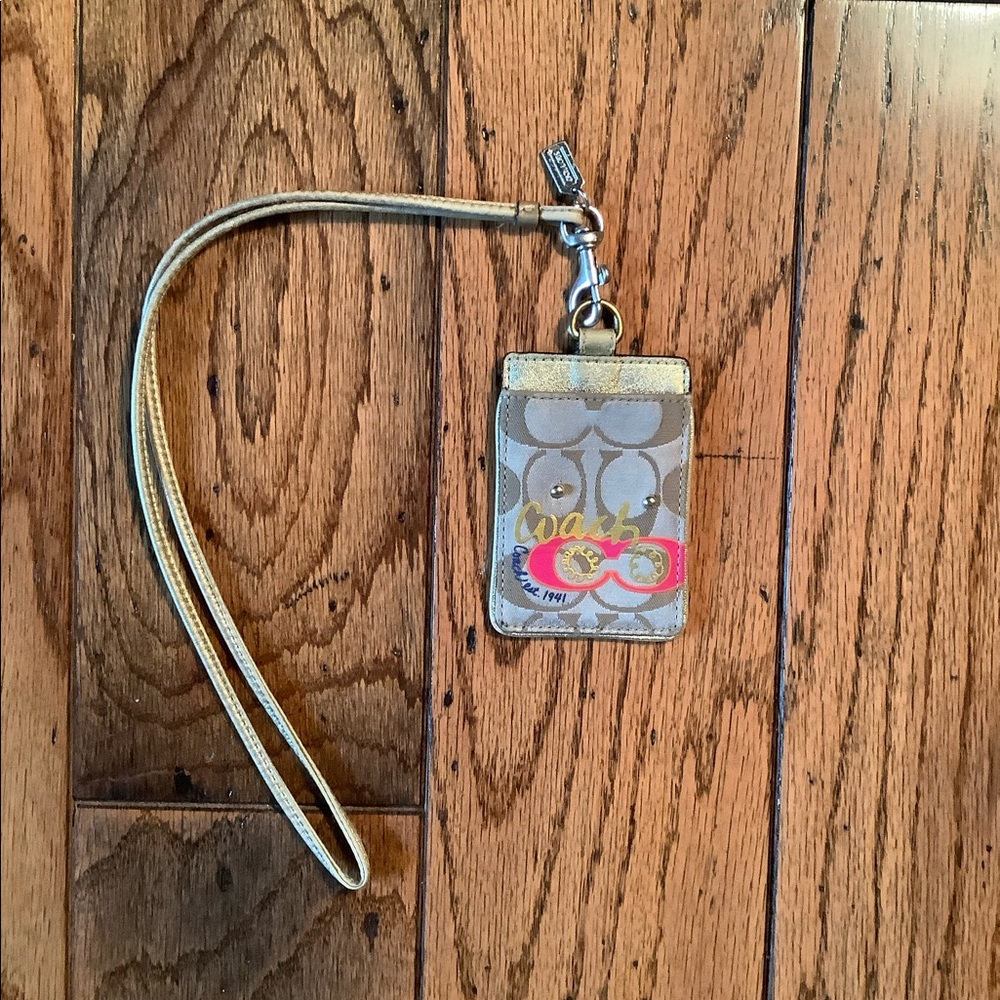 Coach Poppy Lanyard